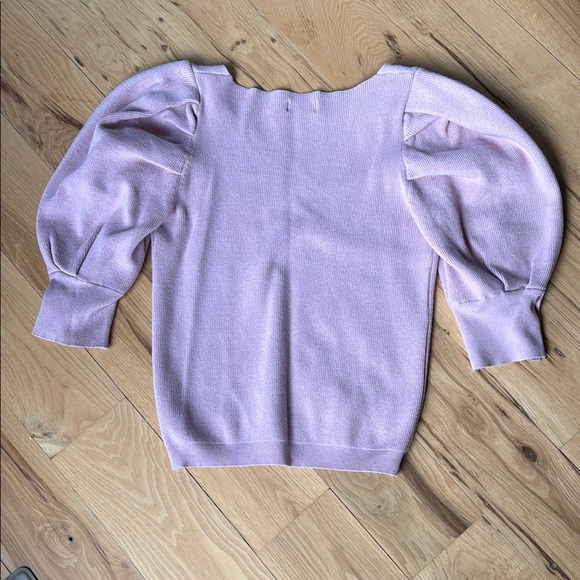 Lilac Puff Sleeve Sweater, medium - Picture 4 of 4